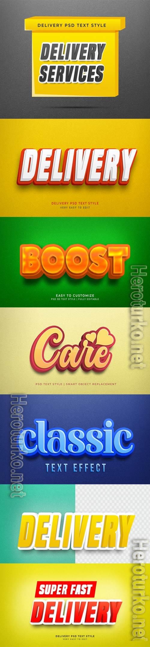Psd text effect set vol 344