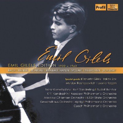 Franz Schubert - Emil Gilels Edition (1933-1963) [Live]