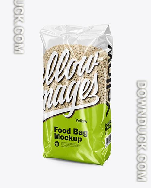 Food Bag with Pearl Barley Mockup 48816