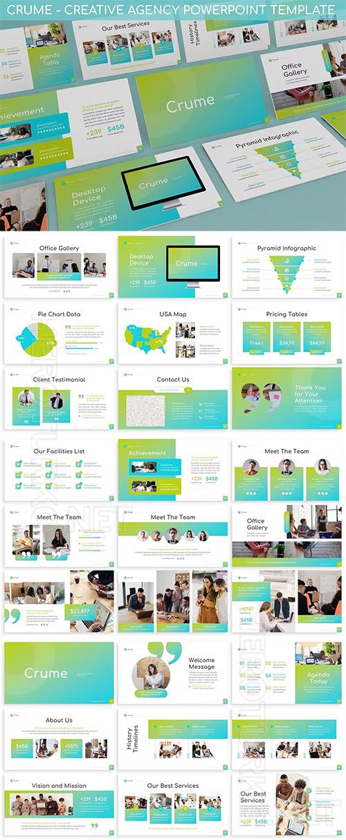 Crume - Creative Agency Powerpoint Template