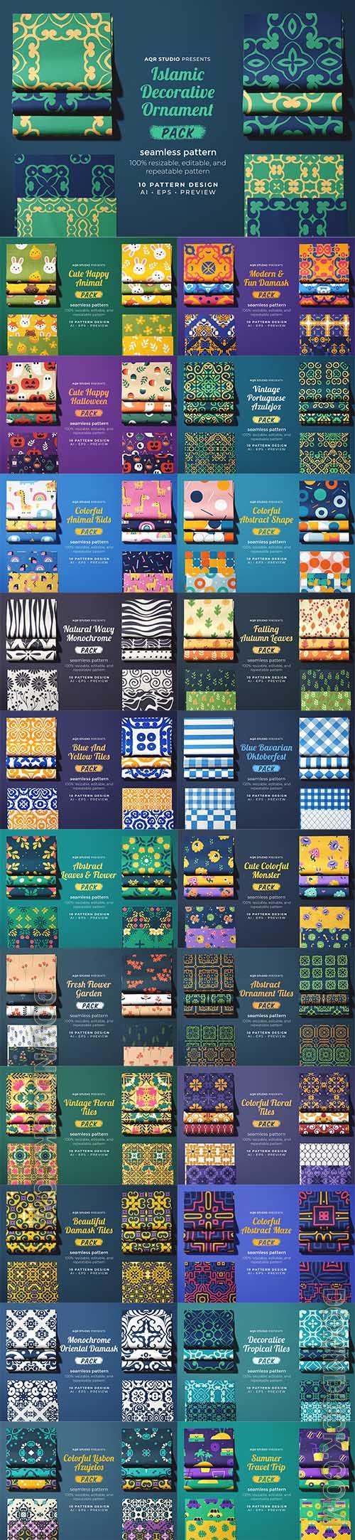 270 Different Samless Patterns Pack