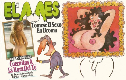 [Comix] El Mes / Месяц (6 номеров) [Erotic, Humor] [1985, JPG] [spa]