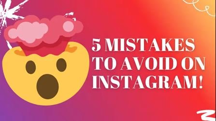 Instagram Marketing – Common Instagram Mistakes To Avoid – Post Schedule
