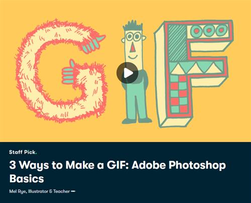 3 Ways to Make a GIF - Adobe Photoshop Basics