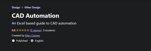 Udemy - CAD Automation with Marc Cooney
