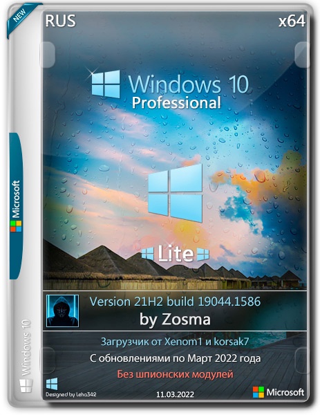 Windows 10 Pro Lite 21H2
