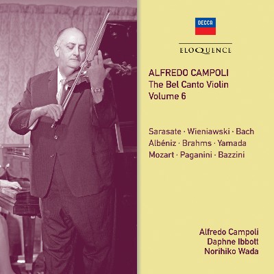 Antonio Bazzini - Alfredo Campoli  The Bel Canto Violin - Vol  6