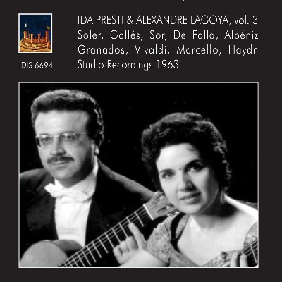 Joseph Haydn - Ida Presti & Alexandre Lagoya, Vol  3