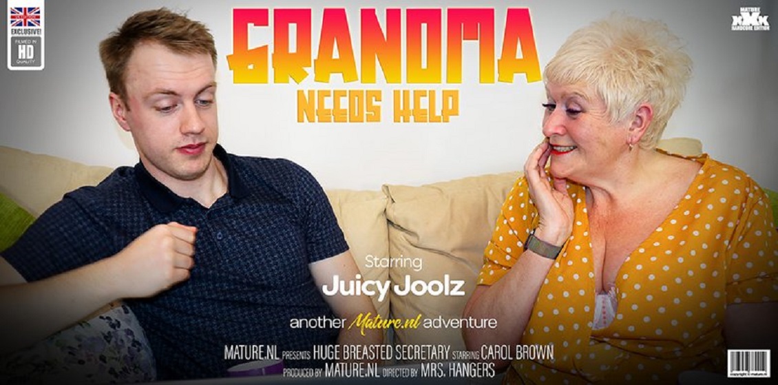 [Mature.nl] Chris Cobalt (26), Juicy Joolz (59) - Granny wants a hard young cock / 14395 [11-03-2022, 1080p]