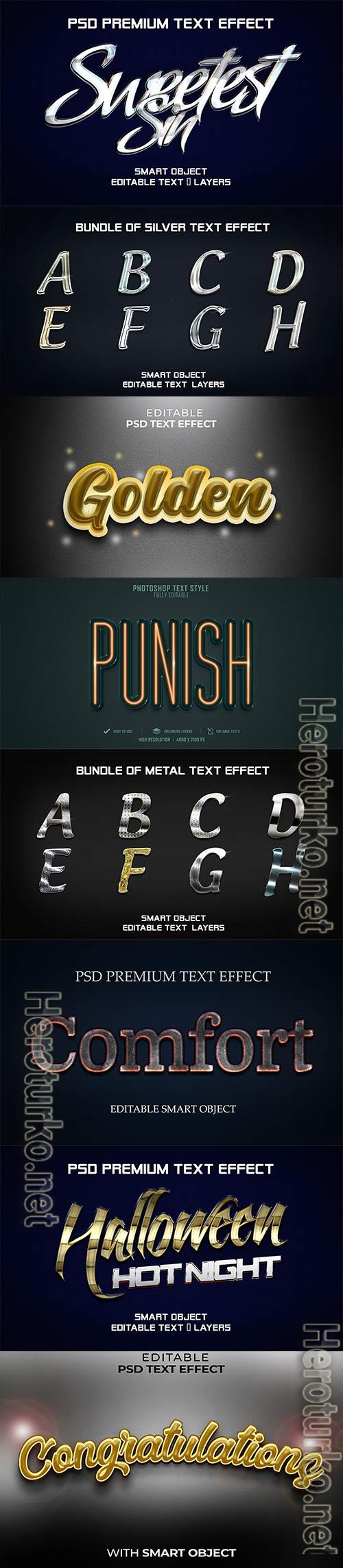 Psd text effect set vol 369
