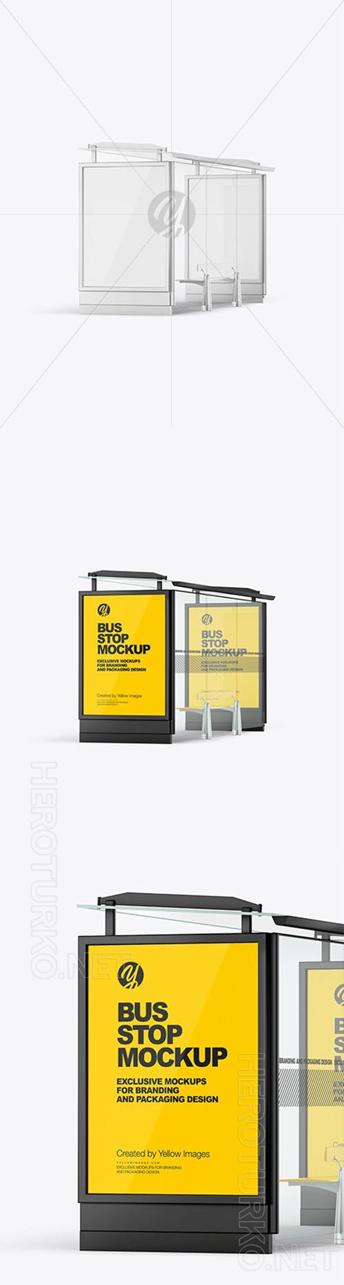 Bus Stop Mockup 94035 