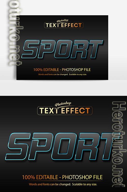 Beautiful Sport text effects