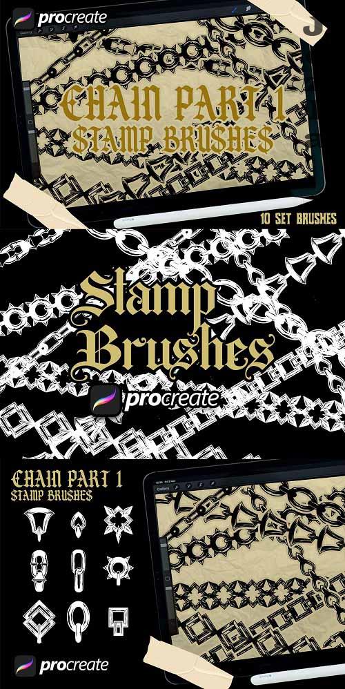 Chain Brush Procreate #1