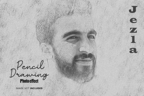 Pencil Drawing Photo Effect Pencil Drawing Photo Effect
