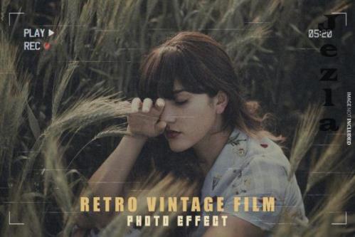 Retro Vintage Film Photo Effect Retro Vintage Film Photo Effect