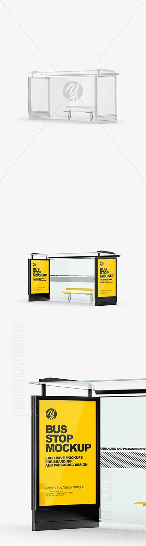 Bus Stop Mockup 92783