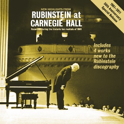 Franz Schubert - New Highlights from  Rubinstein at Carnegie Hall  - Recorded During the Historic...