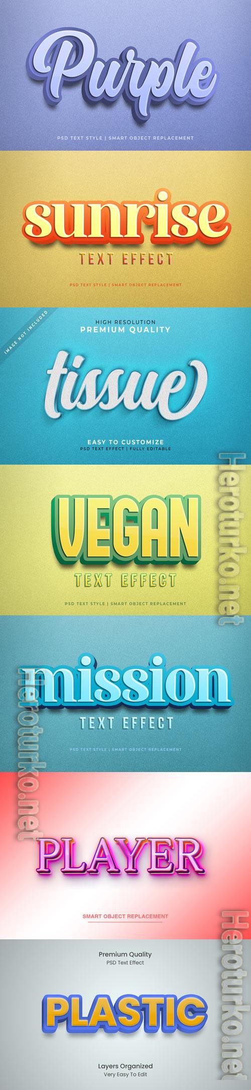Psd text effect set vol 372