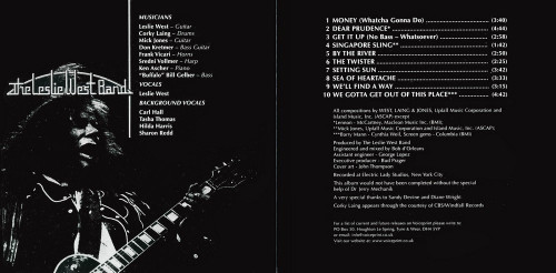 The Leslie West Band - The Lesley West Band (1975) (2008) Lossless