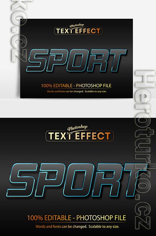 Beautiful Sport text effects