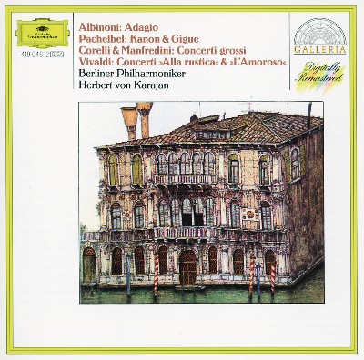 Francesco Onofrio Manfredini - Albinoni  Adagio   Corelli  Christmas Concerto   Vivaldi  L'amoroso