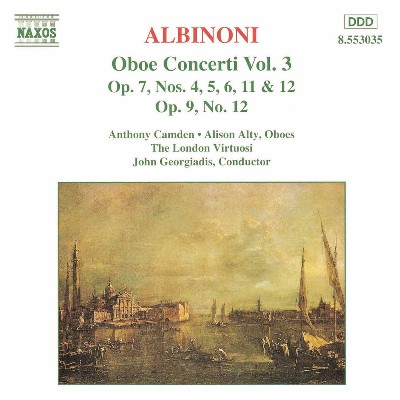 Tomaso Albinoni - Albinoni  Oboe Concertos, Vol   3