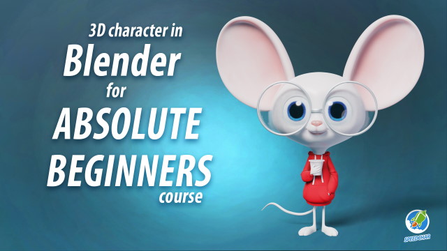 Absolute Beginners 3D Character in Blender Course