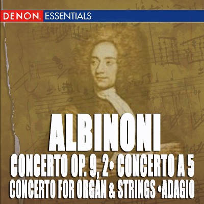 Tomaso Albinoni - Albinoni  Adagio from Concerto for Organ & Strings - Concerto Op  9, 2 - Concer...