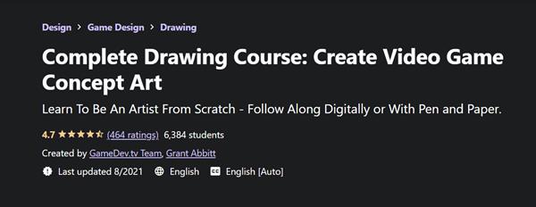 Complete Drawing Course: Create Video Game Concept Art