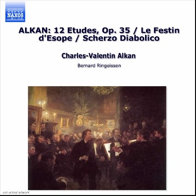 Charles Valentin Alkan - Alkan  12 Etudes, Op  35   Le Festin D'Esope   Scherzo Diabolico