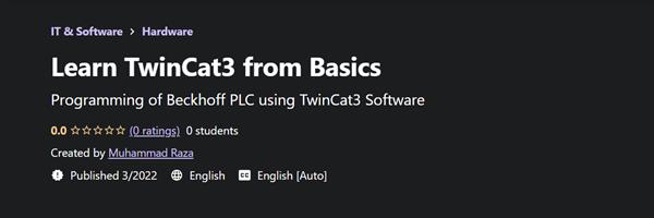 Learn TwinCat3 from Basics