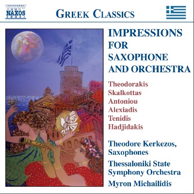 Manos Hadjidakis - Impressions for Saxophone And Orchestra - Virtuosic Works by 20th Century Gree...