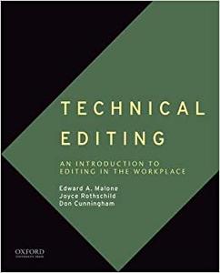 Technical Editing An Introduction to Editing in the Workplace 