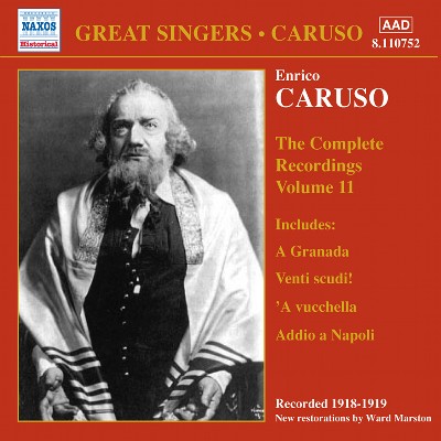 Teodoro Cottrau - Caruso, Enrico  Complete Recordings, Vol  11 (1918-1919)