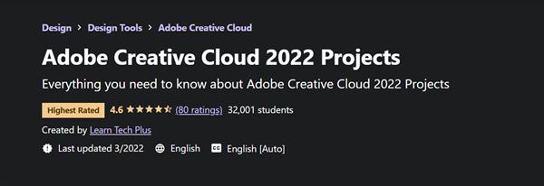 Adobe Creative Cloud 2022 Projects