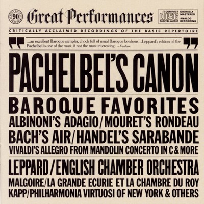Jeremiah Clarke - Great Baroque Favorites  Pachelbel's Canon