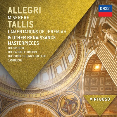 Thomas Tallis - Allegri  Miserere; Tallis  Lamentations of Jeremiah & other Renaissance Masterpieces