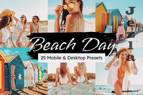25 Beach Day Lightroom Presets LUTs - 7060257 25 Beach Day Lightroom Presets LUTs - 7060257