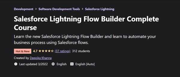 Salesforce Lightning Flow Builder Complete Course