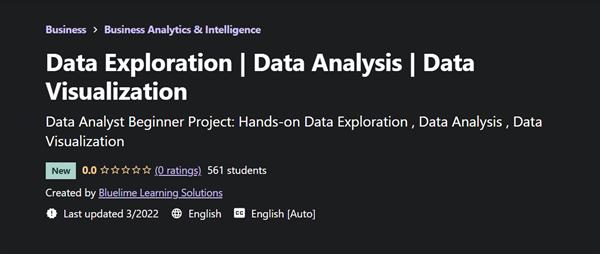 Data Exploration | Data Analysis | Data Visualization