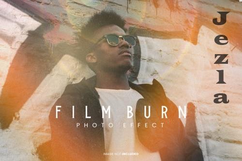 Film Burn Photo Effect