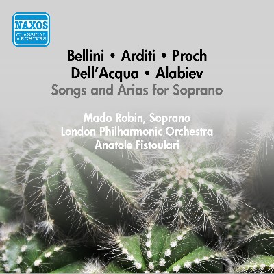 Alexander Alyabyev - Vocal Recital  Robin, Mado - Bellini, V    Arditi, L    Proch, H    Dell'Acq...