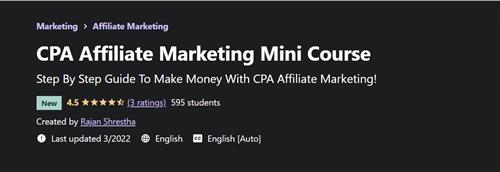 CPA Affiliate Marketing Mini Course