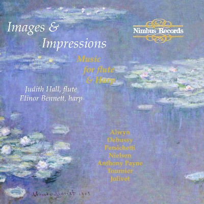 André Jolivet - Flute and Harp Recital  Hall, Judith   Bennett, Elinor - Alwyn, W    Debussy, C  ...