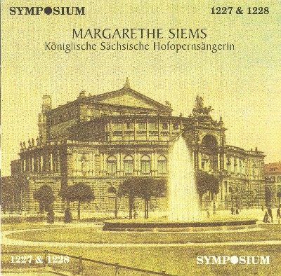 Richard Strauss - Margarethe Siems  Königlische Sächsische Hofopernsängerin (1903-1911)