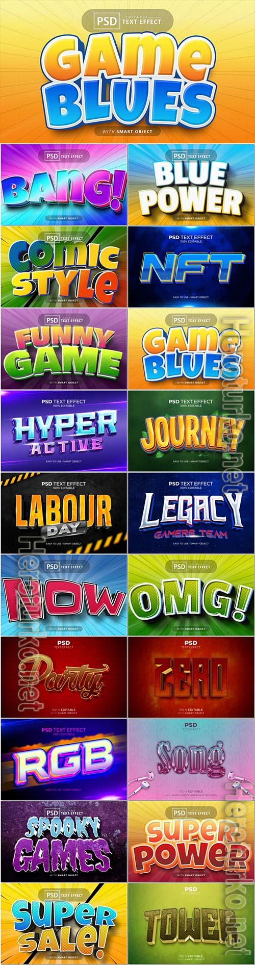 Psd text effect set vol 385