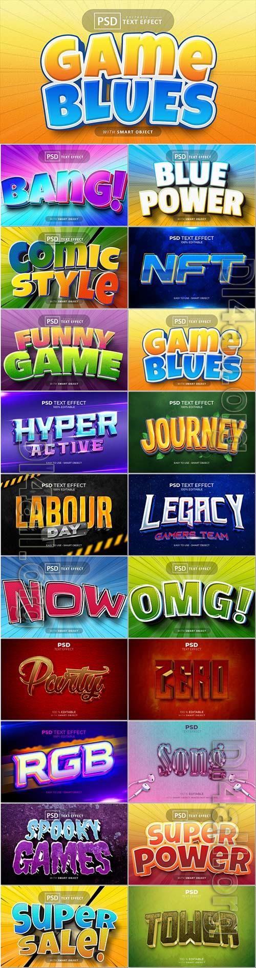 Psd text effect set vol 385