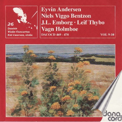 Vagn Holmboe - Danish Violin Concertos Vol  9 & 10