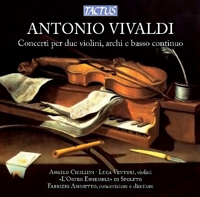 Antonio Vivaldi - Vivaldi  Concerto per 2 violini, archi & basso continuo