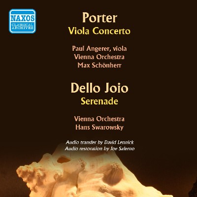 Norman Dello Joio - Porter  Concerto for Viola & Orchestra - Dello Joio  Serenade